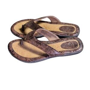 B.O.C. Born Women's Sandals Concept Alisha Slide Thong Size 7